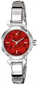 Fastrack Analog Red Dial Women's Watch NK6131SM01