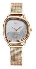 Fastrack Analog Rose Gold Dial Women's Watch FV60032WM01W