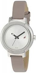 Fastrack Analog Silver Dial Women's Watch NM6143SL02 / NL6143SL02