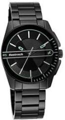 Fastrack Analog Watch for Men| with Stainless Strap| Round Dial Watch| Water Resistant Watch| High Quality Watch Range| Black Color Watch