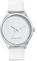 Fastrack Analog White Dial Unisex's Watch 68031AP10