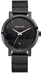 Fastrack Animal Print Analog Black Dial Women's Watch 6222NM01/NP6222NM01