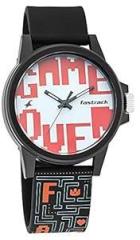 Fastrack Arcade Quartz Analog Multicoloured Dial Silicone Strap Unisex Watch NS68012PP01