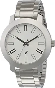 Casual Analog Silver Dial Men's Watch NK3120SM01