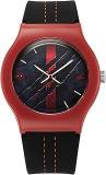 Fastrack Deadpool Quartz Analog Dial With Black Silicone Strap Watch For Unisex