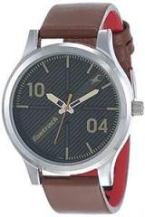 Fastrack Fundamentals Analog Brown Dial Men's Watch NL38051SL02/NR38051SL02