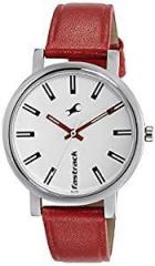 Fastrack Fundamentals Analog White Dial Women's Watch NM68010SL01 / NL68010SL01