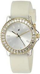 Fastrack Hip Hop Analog White Dial Women's Watch NM9827PP01/NN9827PP01