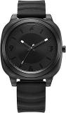 Fastrack Hype All Black Quartz Analog Black Dial With Black Silicone Strap Watch For Unisex 68034PP03W