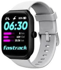 Fastrack Limitless FS1 Smartwatch|1.95 inch Horizon Curve Display|SingleSync BT Calling v5.3|Built in Alexa|Upto 5 Day Battery|ATS Chipset|100+ Sports Modes|150+ Watchfaces Gray