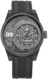 Fastrack Mens Trendies Quartz Analog Black Dial Silicone Strap Watch For Guys NS38058PP03