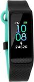 Fastrack Reflex 3.0 Black & Turquoise Uni Sex Activity Tracker Full Touch, Color Display, Heart Rate Monitor, Dual Tone Silicone Strap And Up To 10 Days Battery Life