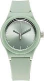 Fastrack Silicone Analog Light Green Dial Unisex's Watch 38037Pp21W