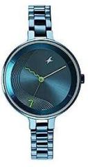 Fastrack Stunners 3.0 Analog Blue Dial Women's Watch 6265QM01