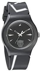 Fastrack Tees Analog Black Dial Unisex Adult Watch 9915PP95