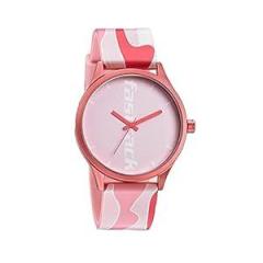 Fastrack Topicals Quartz Analog Pink Dial Silicone Strap Unisex Watch 68031AP07