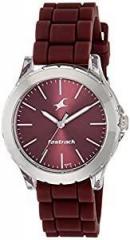 Fastrack Trendies Analog Red Dial Women's Watch NM68009PP06 / NL68009PP06