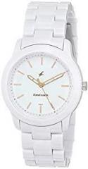 Fastrack Trendies Analog White Dial Women's Watch NL68006PP02/NP68006PP02