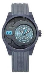 Fastrack Trendies Quartz Analog Black Dial Silicone Strap Watch for Guys NS38058PP01