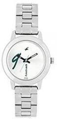 Fastrack Tropical Waters Analog White Dial Women's Watch NL68008SM05