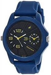 Fastrack Two Timers Analog Black Dial Men's Watch 38042PP03 / 38042PP03