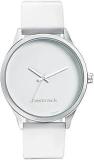 Fastrack Unisex 41.2 x 47.6 x 8.6 mm Topicals 2.0 White Dial Silicone Analog Watch