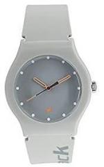 Fastrack Unisex Analogue Grey Dial Watch 9915PP59_Grey_Free Size