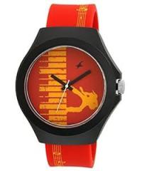 Fastrack Unisex Rubber Analog Multi Colour Dial Watch Ng38004Pp03Cj / Ng38004Pp03Cj, Band Color Multicolor