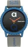 Fastrack Unisex Silicone Analog Black Dial Watch 38039Pp18W, Band Color Gray