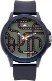 Fastrack Unisex Silicone Analog Green Dial Watch 38024Pp50, Band Color Green