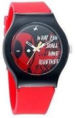 Fastrack Unisex Silicone Analog Multicolor Dial Watch 9915Pp78/Nq1870Ql01, Band Color Red