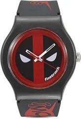 Fastrack Unisex Silicone Analog Multicolor Dial Watch 9915Pp82/9915Pp82, Band Color Black