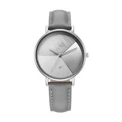 Fastrack Vyb Muse 2.0 Quartz Analog Silver Dial Silver Strap Watch for Women_FV60027SL01W