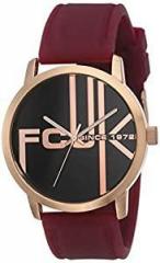 FCUK Analog Black Dial Men's Watch FK0002B