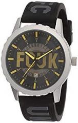 FCUK Analog Black Dial Men's Watch FK0008B