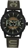 FCUK Analog Grey Dial Men's Watch FK0008C