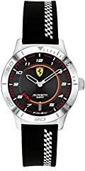 FERRARI Analog Black Dial Unisex's Watch 0810027