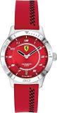 FERRARI Analog Red Dial Unisex's Watch 0810028