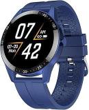 Fire Boltt India's No 1 Smartwatch Brand Talk 2 Bluetooth Calling Smartwatch with Dual Button, Hands On Voice Assistance, 120 Sports Modes, in Built Mic & Speaker with IP68 Rating Navy Blue