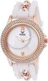 Fogg Analog White Dial Women's Watch 3030 WH