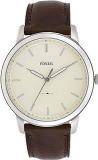 Fossil Analog Beige Dial Men's Watch FS5439