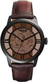 Fossil Analog Brown Dial Men's Watch ME3098, Dark Brown