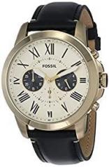 Fossil Analog Off White Men Watch FS5272