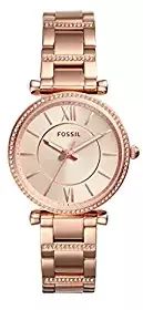 Analog Rose Gold Dial Women's Watch ES4301