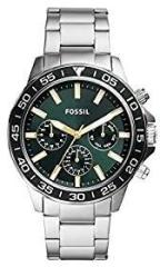 Fossil Bannon Analog Green Dial Men's Watch BQ2492