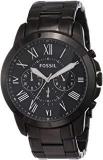 Fossil Chronograph Black Men Watch FS4832