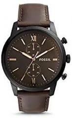 Fossil Chronograph Brown Dial and Strap Watch