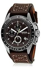 Fossil Decker Chronograph Brown Dial Men's Watch CH2599