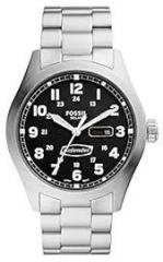 Fossil Defender Analog Black Dial Men's Watch FS5976