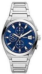 Fossil Everett Analog Blue Dial Men's Watch FS5822